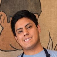 Piero Tolentino, dueño de cafetería